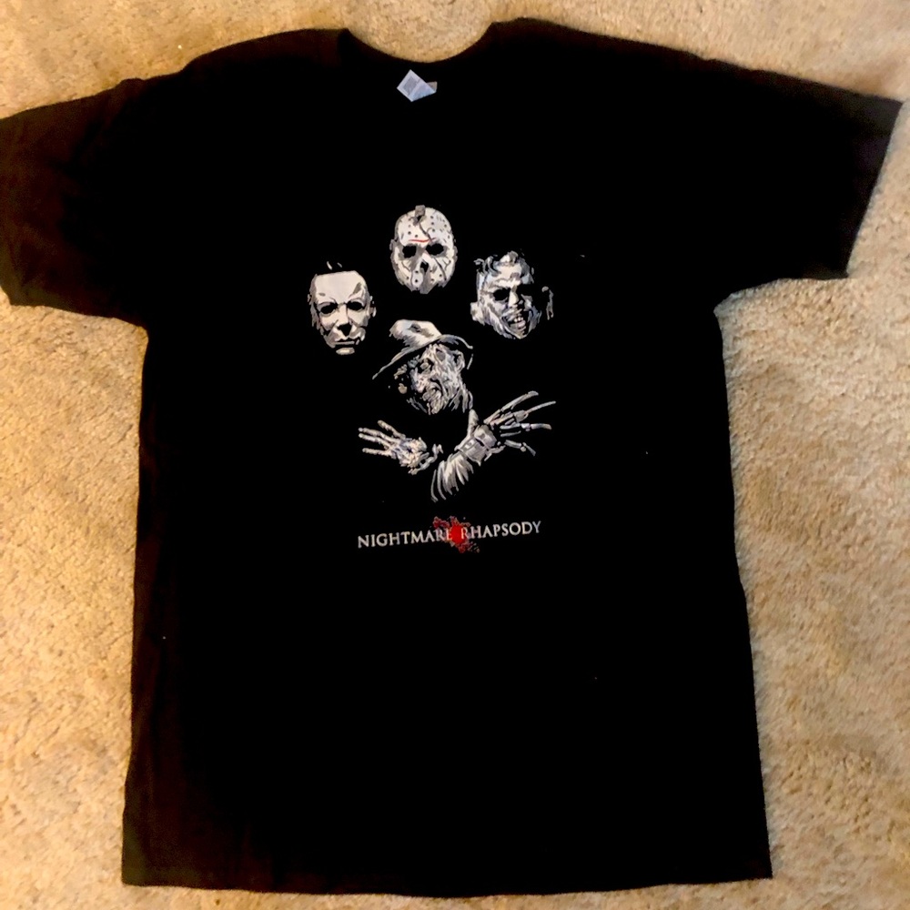 Classic Horror Movie Lover TEE.  Never Been Worn.
